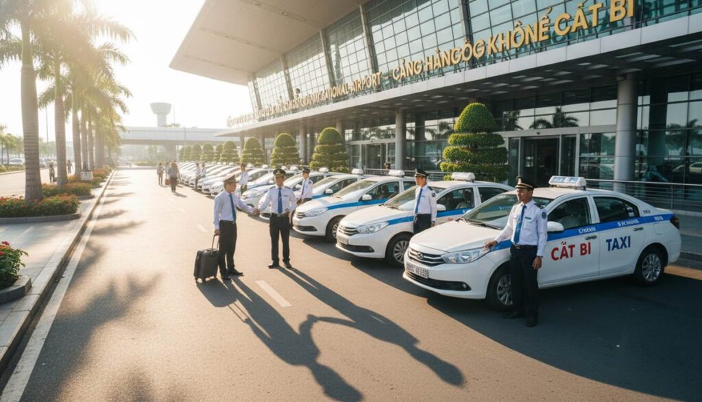 taxi sân bay Cát Bi Hải Phòng